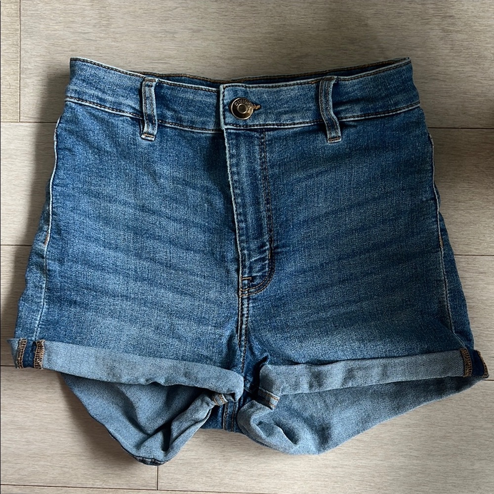 H&M Divided Denim Blue Women's Shorts